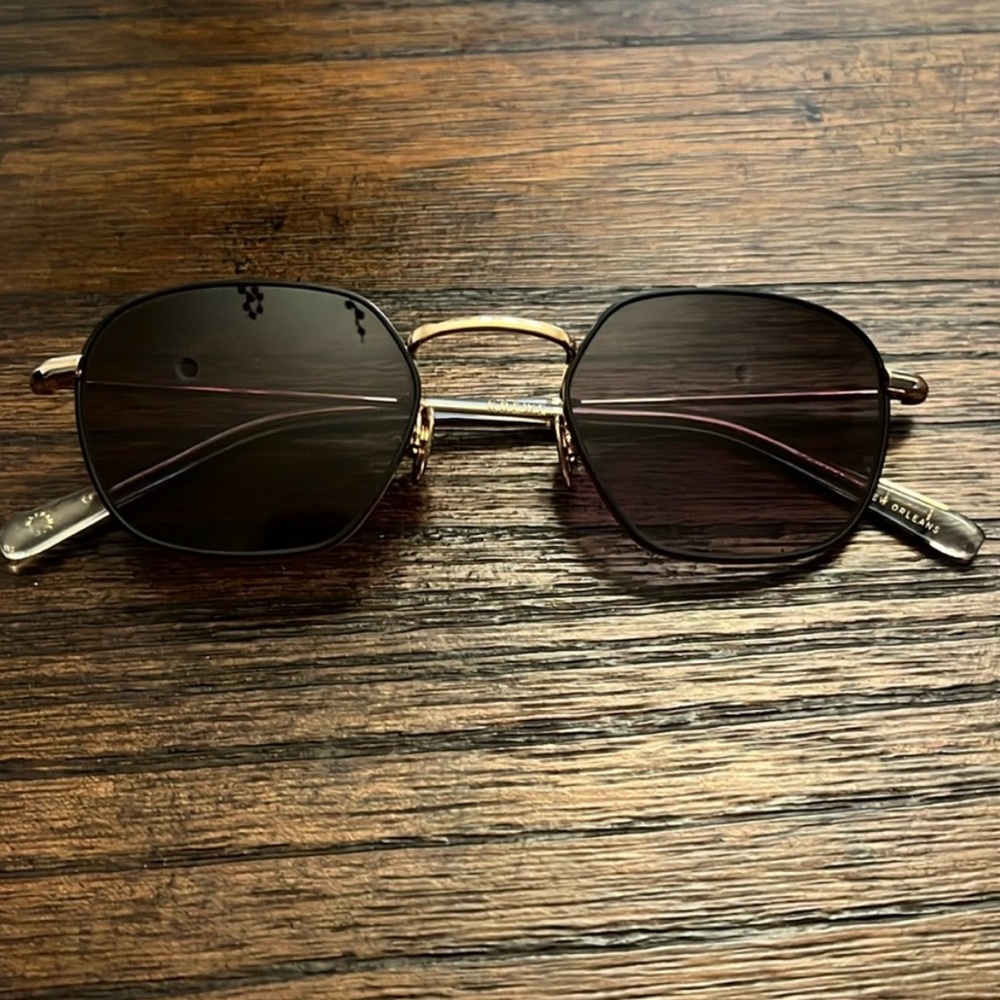 Krewe Ward sunglasses 12k titanium